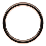 14K Rose 5 mm Flat Comfort Fit Light Band