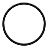 14K White Gold 1 mm Ultra-Lightweight Flat Band Size 6.5