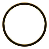 10K Yellow Gold 1 mm Ultra-Lightweight Flat Band Size 10
