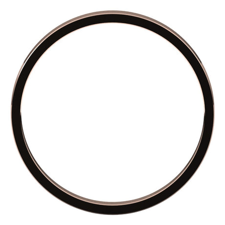 14K Rose Gold 2 mm Ultra-Lightweight Flat Band Size 8