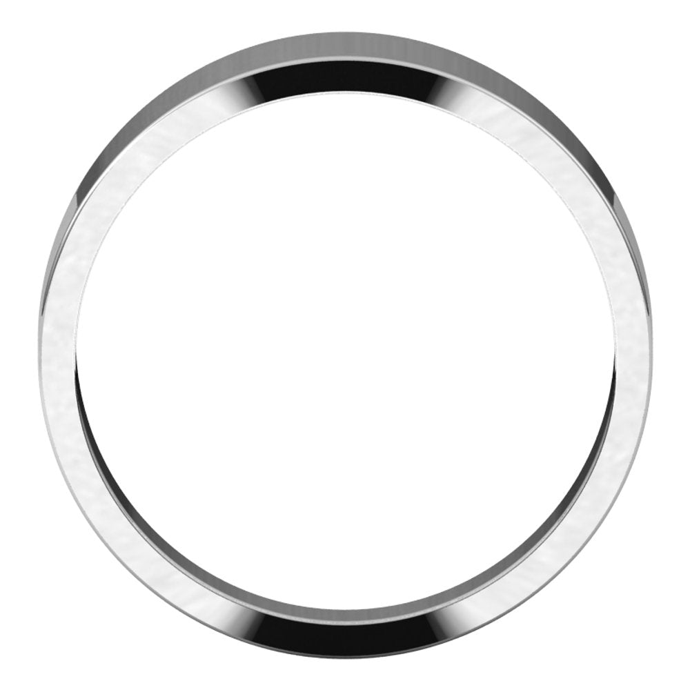 Continuum Sterling Silver 6 Flat Tapered Band Size 6