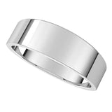 Continuum Sterling Silver 6 Flat Tapered Band Size 6