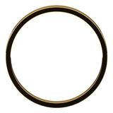 14K Yellow Gold 2.5 mm Ultra-Lightweight Flat Band Size 5