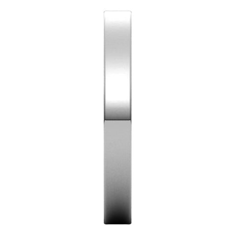 Platinum 2.5 mm Ultra-Lightweight Flat Band Size 4.5