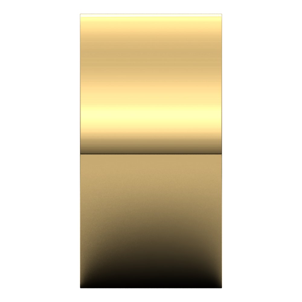 14K Yellow Gold 10 mm Ultra-Lightweight Flat Band Size 10.5