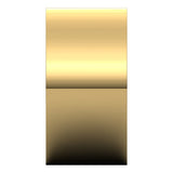 14K Yellow Gold 10 mm Ultra-Lightweight Flat Band Size 10.5