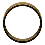 14K Yellow 8 mm Flat Ultra-Light Band Size 8