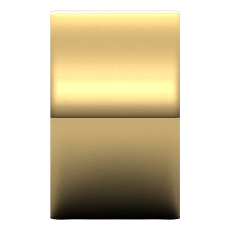 14K Yellow Gold 12 mm Ultra-Lightweight Flat Band Size 5