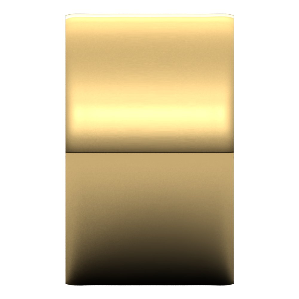 14K Yellow Gold 12 mm Ultra-Lightweight Flat Band Size 7