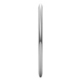 10K White Gold 1 mm Half Round Band Size 7