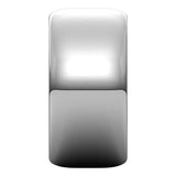 10K White 10 mm Half Round Band Size 7.5