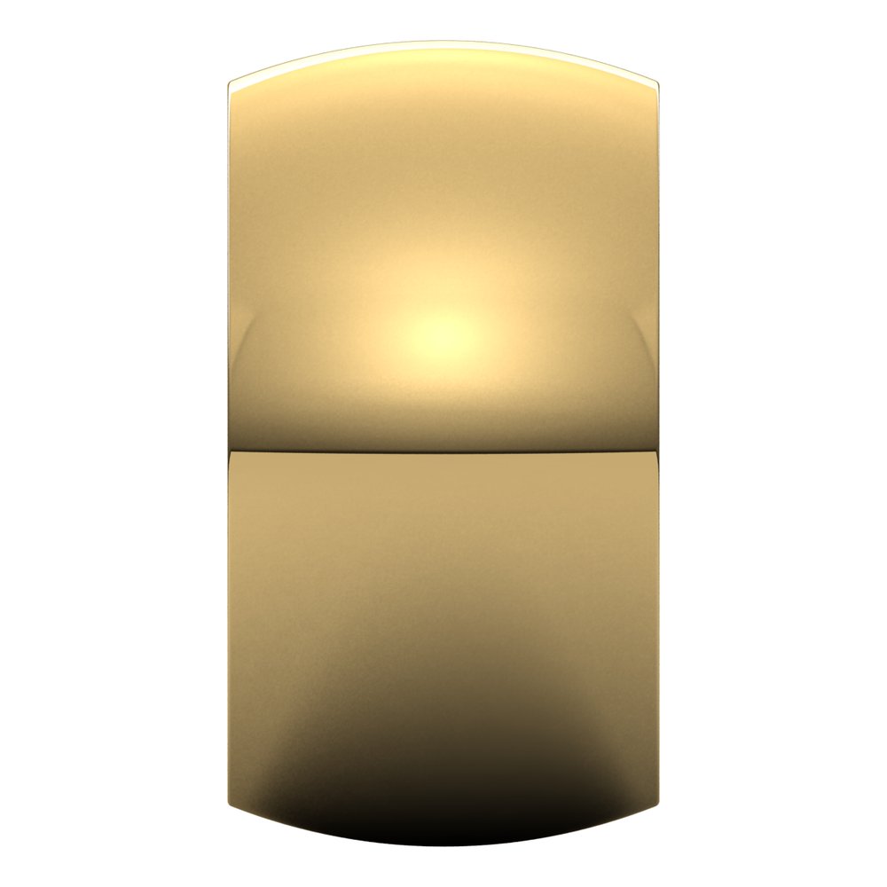 14K Yellow Gold 11 mm Half Round Band Size 7.5
