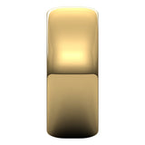 14K Yellow Gold 8 mm Half Round Band Size 6
