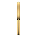 10K Yellow Gold 2 mm Stepped-Edge Half Round Band Size 6