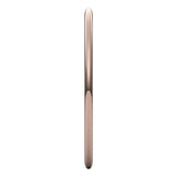 14K Rose Gold 1 mm Lightweight Half Round Band Size 6