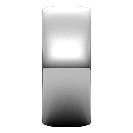 Palladium 8 mm Lightweight Half Round Band Size 9