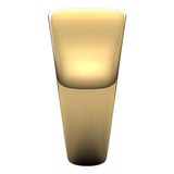 14K Yellow 10 mm Tapered Half Round Band