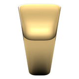14K Yellow Gold 12 mm Tapered Half Round Band Size 7