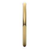 10K Yellow Gold 1.5 mm Ultra-Lightweight Half Round Band