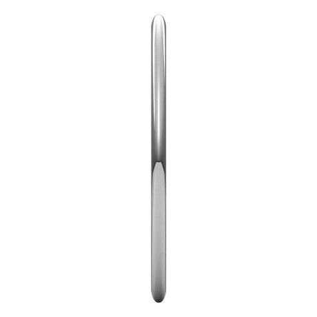 14K White Gold 1 mm Ultra-Lightweight Half Round Band Size 6