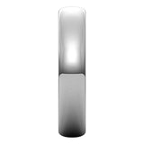Platinum 4 mm Ultra-Lightweight Half Round Band Size 6