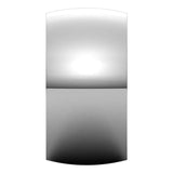10K White 10 mm Ultra-Lightweight Half Round Band Size 8