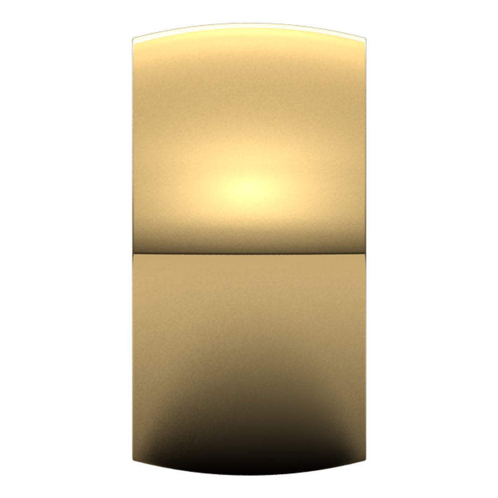 10K Yellow Gold 10 mm Ultra-Lightweight Half Round Band Size 10