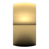 10K Yellow Gold 10 mm Ultra-Lightweight Half Round Band Size 10
