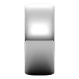 14K White 8 mm Ultra-Lightweight Half Round Band Size 9.5