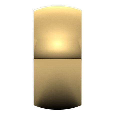 18K Yellow Gold 10 mm Comfort-Fit Half Round Band Size 12.5 