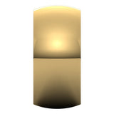 14K Yellow Gold 10 mm Comfort-Fit Half Round Band Size 9 