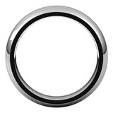 Continuum Sterling Silver 5 mm Half Round Comfort Fit Band