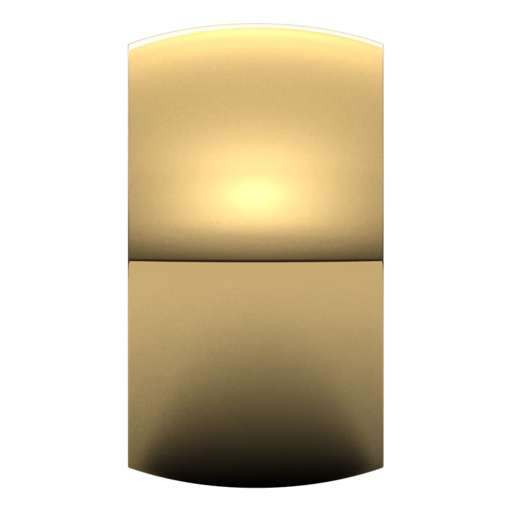 10K Yellow Gold 12 mm Comfort-Fit Half Round Band Size 5 