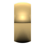 14K Yellow Gold 9 mm Comfort-Fit Half Round Band Size 10
