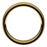 14K Yellow 7 mm Comfort Fit Edge Band