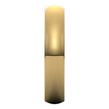 18K Yellow 4.5 mm Heavyweight Comfort-Fit Half Round Band