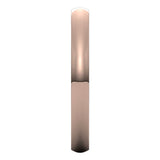 14K Rose 2.5 mm Half Round Comfort Fit Light Band Size 9