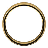 18K Yellow 5.5 mm Lightweight Comfort-Fit Half Round Band Size 9.5
