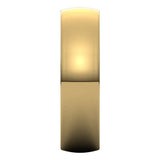 18K Yellow 5.5 mm Lightweight Comfort-Fit Half Round Band