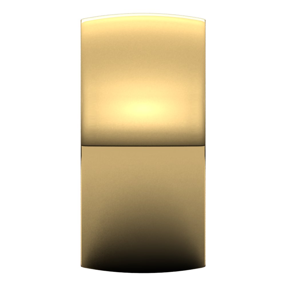 10K Yellow 10 mm Lightweight Comfort-Fit Half Round Band Size 8.5