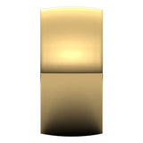 10K Yellow 10 mm Lightweight Comfort-Fit Half Round Band Size 8.5