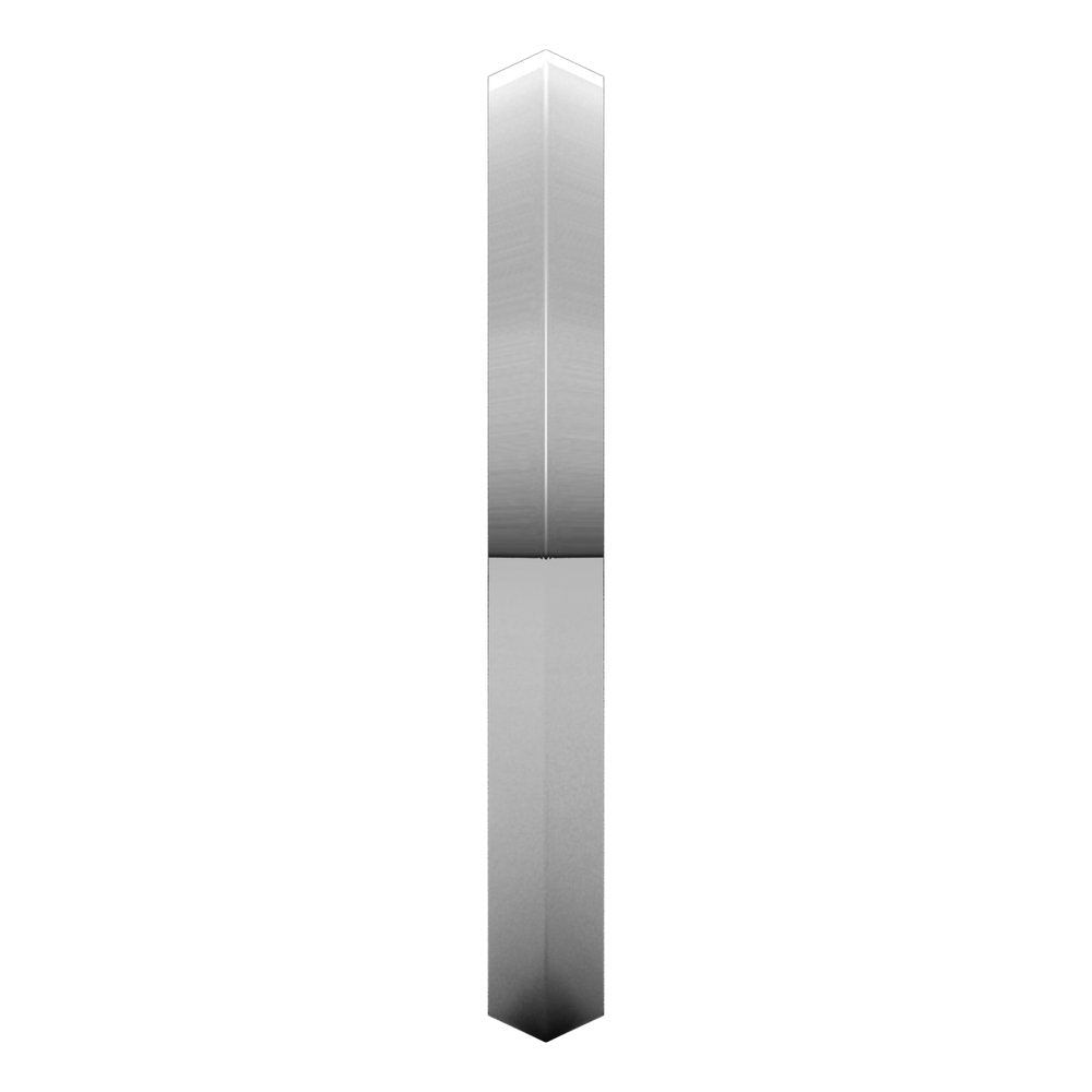 14K White 2.5 mm Knife Edge Comfort Fit Band