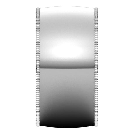 Sterling Silver 10 mm Milgrain Comfort-Fit Half Round Band Size 10.5