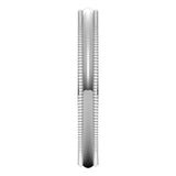 Platinum 2.5 mm Milgrain Comfort-Fit Half Round Band Size 7