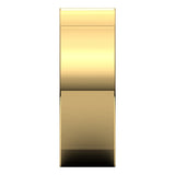 14K Yellow 8 mm Comfort-Fit Square Band Size 8.5