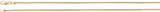 14K Yellow Gold 1.25 mm Wheat 7" Chain