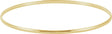 14K Yellow Gold Engravable 2 mm Half Round Bangle 7 1/2" Bracelet