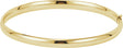 14K Yellow Gold 4.7 mm Hinged Bangle 7" Bracelet