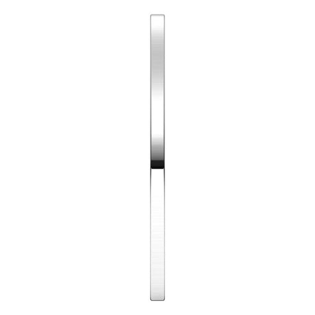Sterling Silver 1 mm Flat Band Size 7