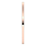 10K Rose Gold 1 mm Flat Band Size 10
